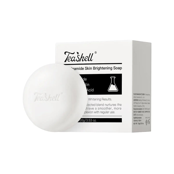 niacinamide glutathione soap Teashell 3D Whitening which helps strengthen the Skin Support Size:2 Bottles Bpc 157 Tb 500,